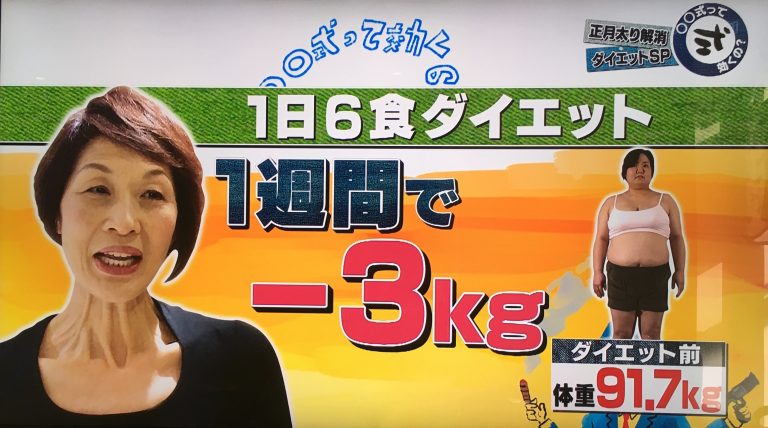 1日6食ダイエット