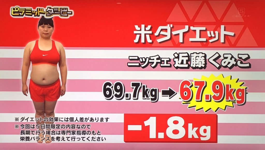 お米食べてダイエット